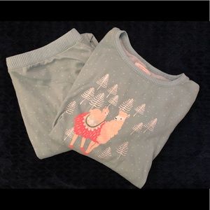 LC by Lauren Conrad Llama Pajamas